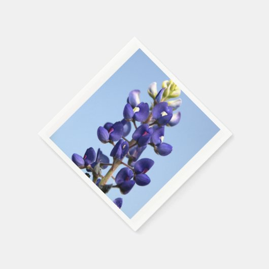 Texas Bluebonnet Papieren servetten (Hoek)