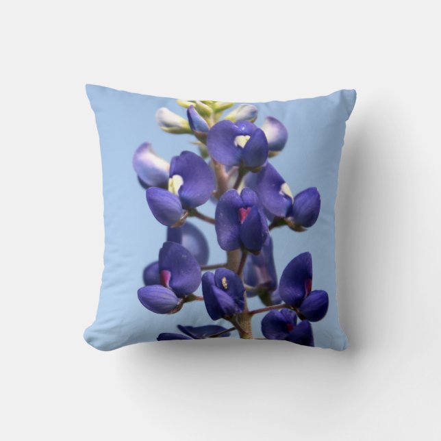 Texas Bluebonnet Pillow Kussen (Voorkant)
