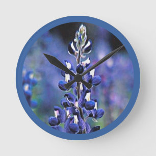 Texas Bluebonnet Ronde Klok