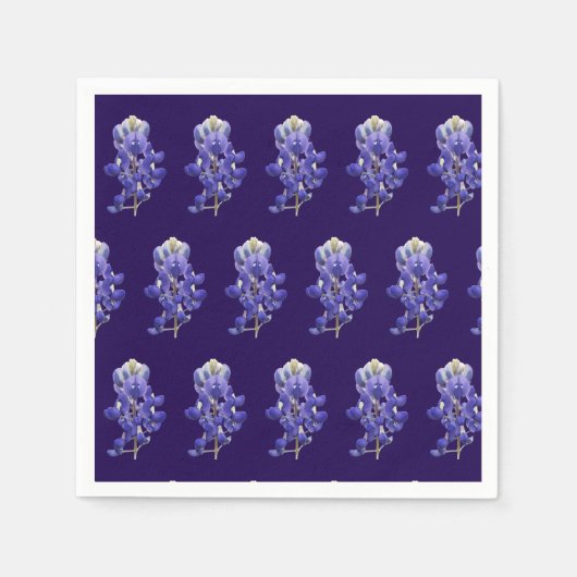 Texas Bluebonnet Servet (Voorkant)