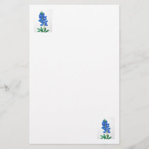 Texas Bluebonnet Stationery Briefpapier