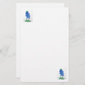 Texas Bluebonnet Stationery Briefpapier (Voorkant / Achterkant)