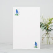 Texas Bluebonnet Stationery Briefpapier (Staand voorkant)