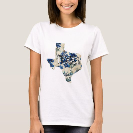Texas Bluebonnet T-shirt (Voorkant)
