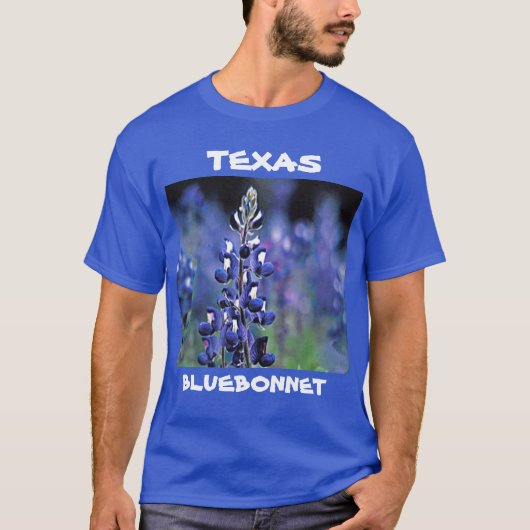 Texas Bluebonnet T-shirt (Voorkant)