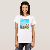 Texas Bluebonnet-T-shirt T-shirt (Voorkant volledig)
