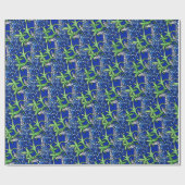 Texas Bluebonnet Texan Love Flower Cadeaupapier (Vlak)