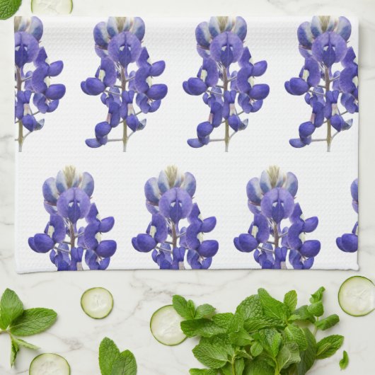 Texas Bluebonnet Theedoek (Gevouwen)