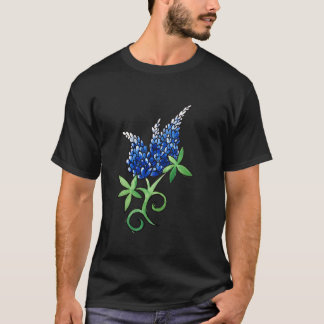 Texas Bluebonnet Trots trots Texaanse werk T-shirt