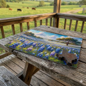 Texas Bluebonnet Weidelandschap Legpuzzel