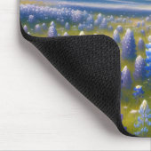 Texas Bluebonnet Weidelandschap Muismat (Hoek)