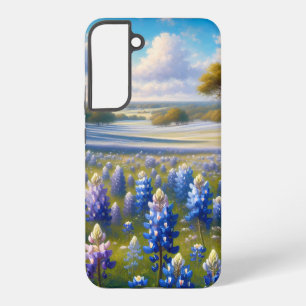 Texas Bluebonnet Weidelandschap Samsung Galaxy Hoesje