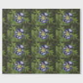 Texas Bluebonnet Wrapping Paper Cadeaupapier (Vlak)