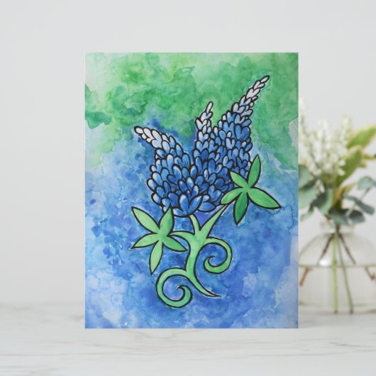 Texas Bluebonnets (Staand voorkant)