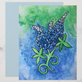 Texas Bluebonnets (Voorkant / Achterkant)