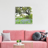 Texas Bluebonnets 16 x 16 Wrapped Canvas (Insitu (Woonkamer))