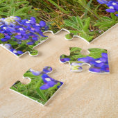 Texas Bluebonnets and Indian PaintBrusFlower Legpuzzel (Zijkant)