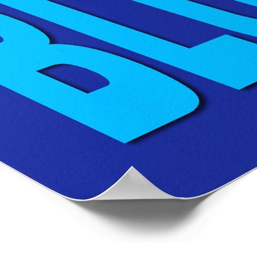 Texas Bluebonnets Art Poster (Hoek)