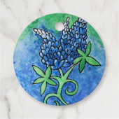 Texas Bluebonnets Bedankjes Labels (Voorkant)
