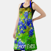 Texas Bluebonnets Best Mam Ever Moederdag Schort (Insitu)