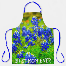 Texas Bluebonnets Best Mam Ever Moederdag Schort