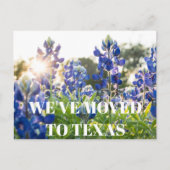 Texas Bluebonnets Bloem Wildflower Blauwe Bloem Briefkaart (Voorkant)