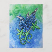 Texas Bluebonnets Briefkaart (Voorkant)