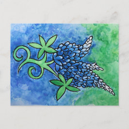 Texas Bluebonnets Briefkaart