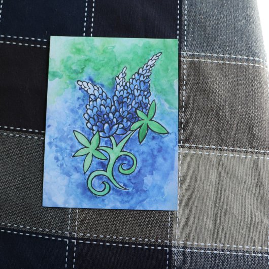 Texas Bluebonnets Briefkaart