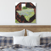 Texas Bluebonnets Canvas Afdruk (Insitu (Slaapkamer))