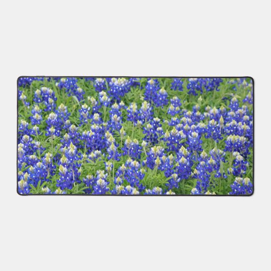 Texas Bluebonnets Desk Mat Pad (Voorkant)