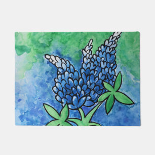 Texas Bluebonnets Deurmat