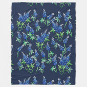Texas Bluebonnets Fleece Deken (Voorkant)