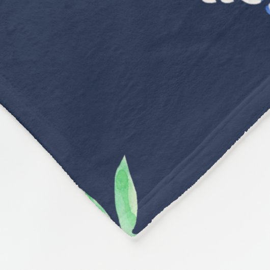 Texas Bluebonnets Fleece Deken (Hoek)