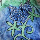 Texas Bluebonnets Fleece Deken