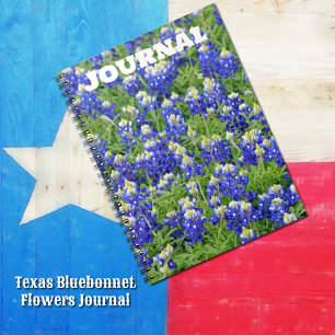 Texas Bluebonnets Flower Journal Notitieboek