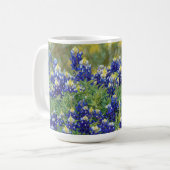 Texas Bluebonnets Flower Mok Cup (Voorkant links)