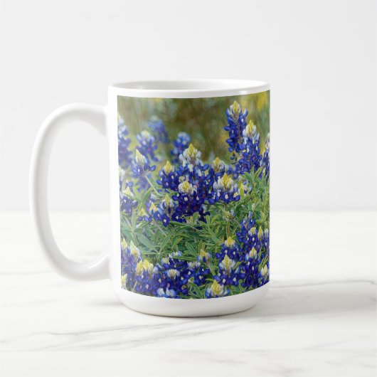 Texas Bluebonnets Flower Mok Cup (Links)