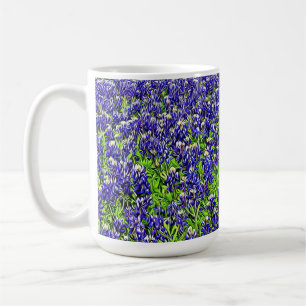 Texas Bluebonnets Graphic Mok