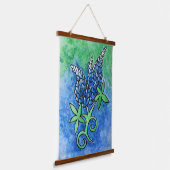 Texas Bluebonnets Hangend Wandkleed (Gebogen)