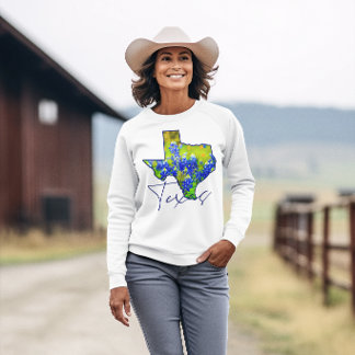 Texas Bluebonnets Hill Country Staat Texas T-shirt