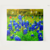 Texas Bluebonnets Hill Wandkleed (Voorkant (horizontaal))