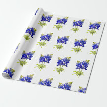 Texas Bluebonnets, Inpakpapier
