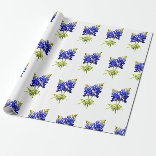 Texas Bluebonnets, Inpakpapier (Uitgerold)