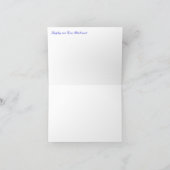 Texas Bluebonnets Kaart (Binnen)