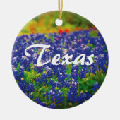 Texas Bluebonnets Keramisch Ornament (Voorkant)
