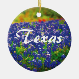 Texas Bluebonnets Keramisch Ornament