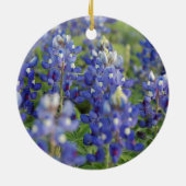 Texas Bluebonnets Keramisch Ornament (Achterkant)