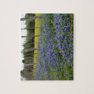 Texas Bluebonnets kunnen foto's maken Legpuzzel
