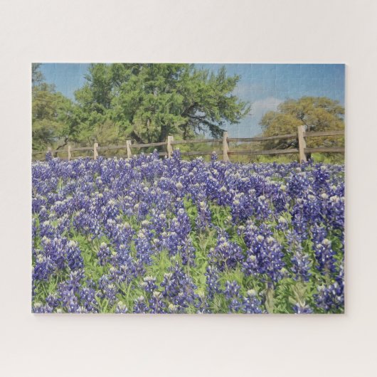 Texas Bluebonnets Large Puzzle Legpuzzel (Horizontaal)